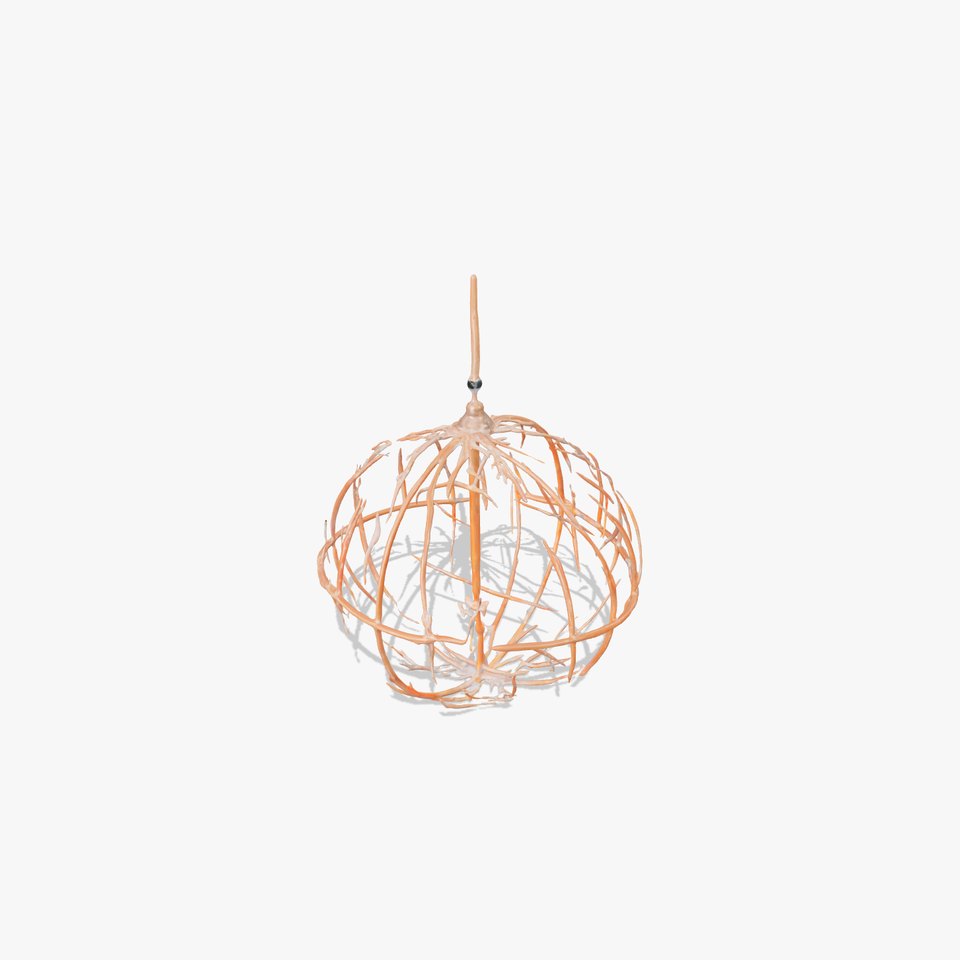 Vintage Spherical Cage Pendant Light Model Pack